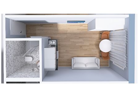 Garsonjere Stan, 21.13m², Rakovica, Labudovo brdo